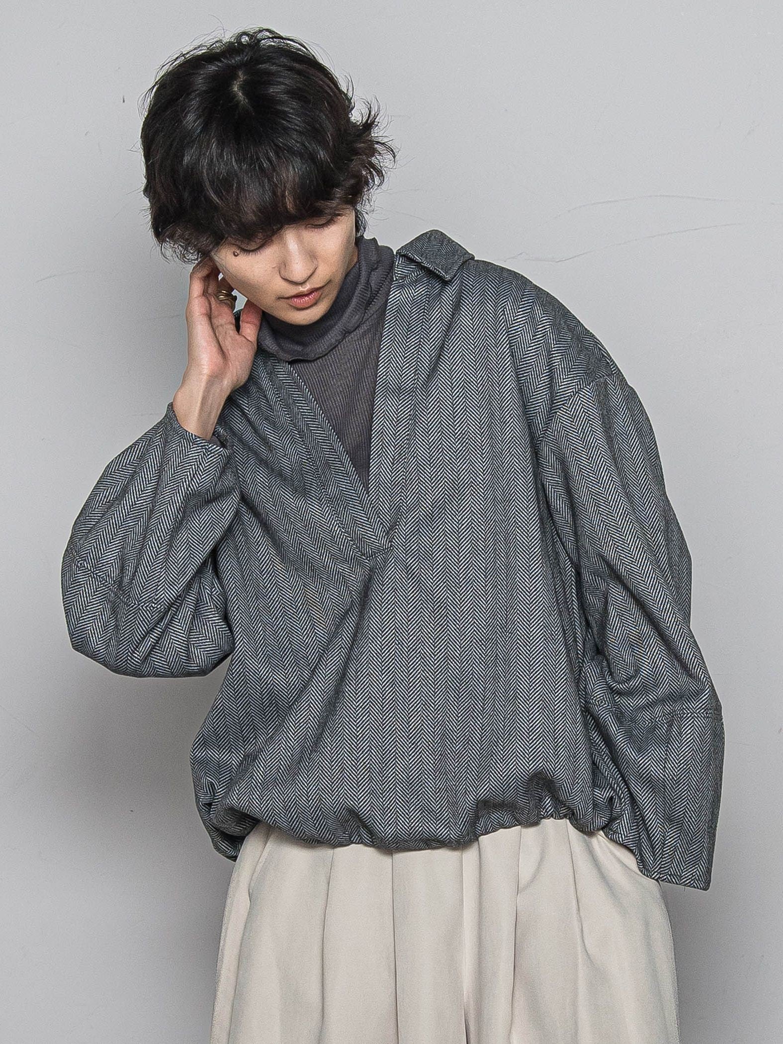 【楽・美・軽】スキッパーブラウス≪手洗い可能≫