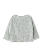 カットジャガードブラウス