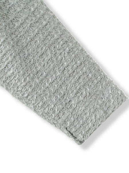 カットジャガードブラウス