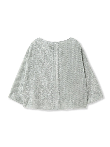 カットジャガードブラウス