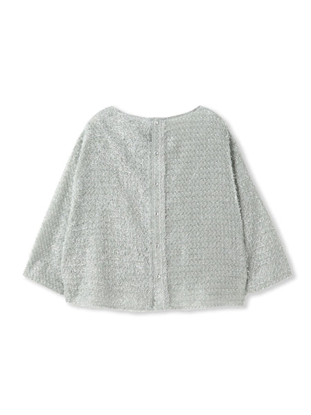 カットジャガードブラウス