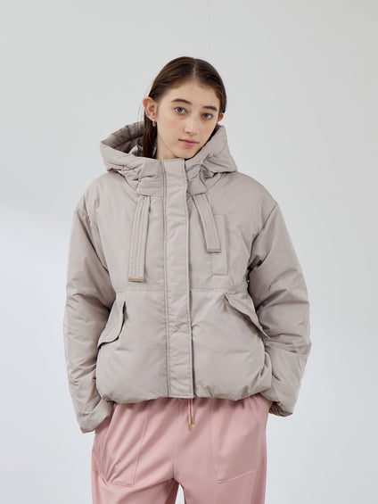 ワークフードピュアダウンジャケット