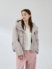 ワークフードピュアダウンジャケット