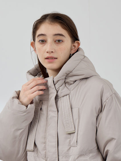 ワークフードピュアダウンジャケット