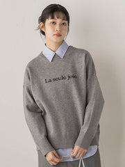 【WEB限定】ロゴニット≪手洗い可能≫