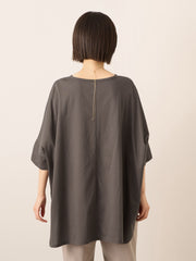 《予約》【機能するミニマル服】ポンチョTシャツ 《UVカット》