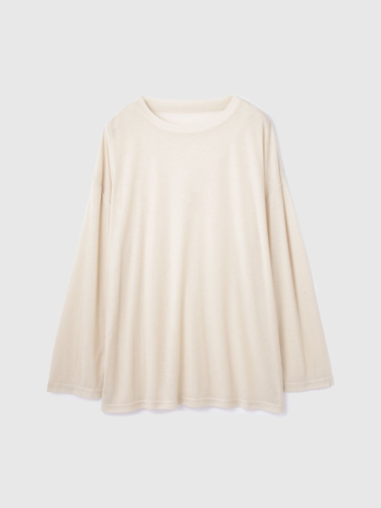 セミシアーオーバーサイズカットソー≪手洗い可能≫