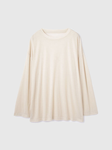 セミシアーオーバーサイズカットソー≪手洗い可能≫