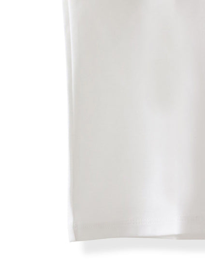 【KEITA KAWASAKI × Viaggio Bluコラボ】袖チュールプリントTシャツ