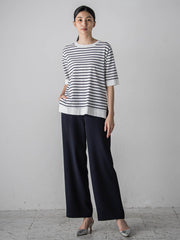 ノンウールツィードパンツ≪洗濯機で洗える/セットアップ対応≫