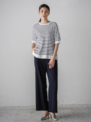 ノンウールツィードパンツ≪洗濯機で洗える/セットアップ対応≫