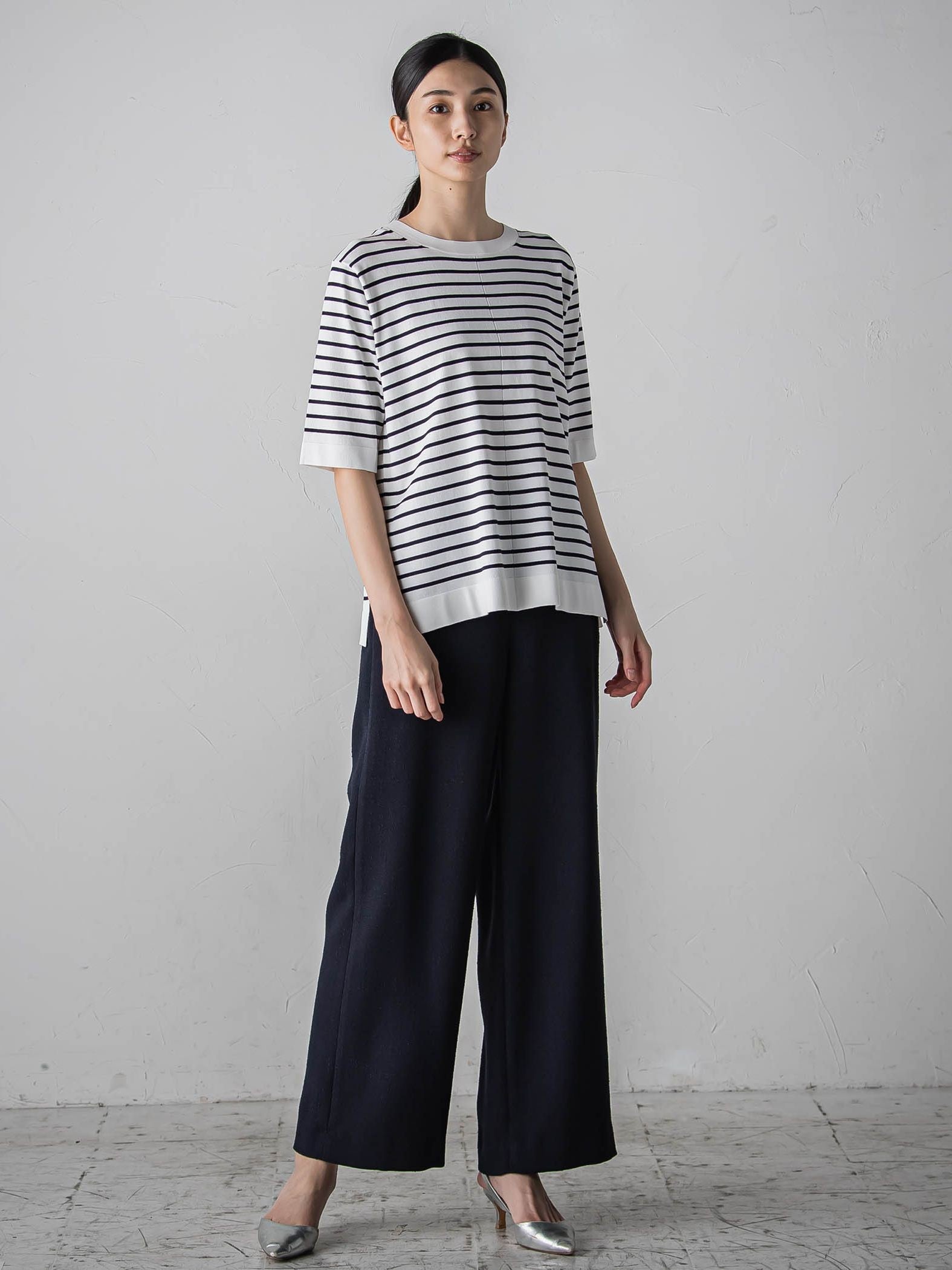 ノンウールツィードパンツ≪洗濯機で洗える/セットアップ対応≫