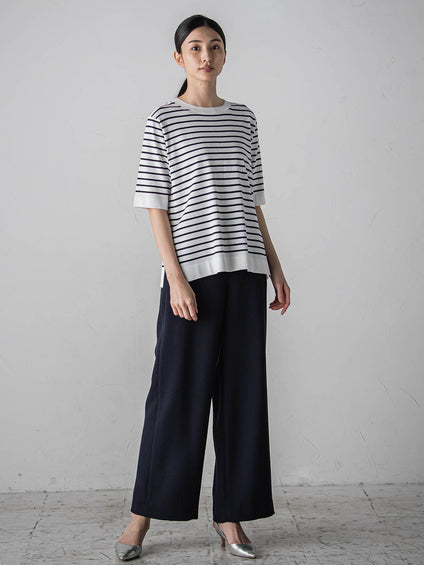 ノンウールツィードパンツ≪洗濯機で洗える/セットアップ対応≫