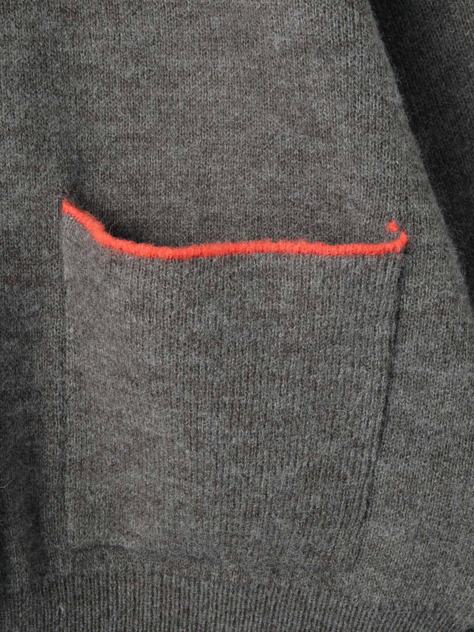 アルパカタッチダブルフェイスニットカーディガン≪手洗い可能≫