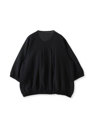 メッシュベイカーブルゾン