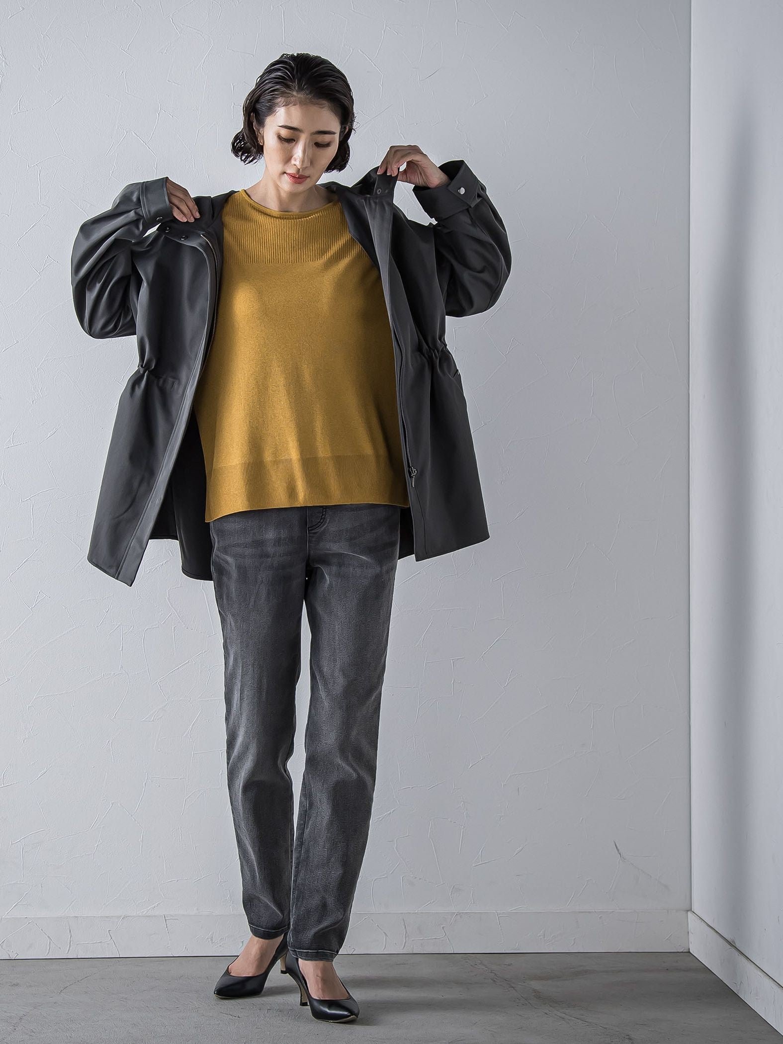 【極】SARIニットプルオーバー≪手洗い可能≫