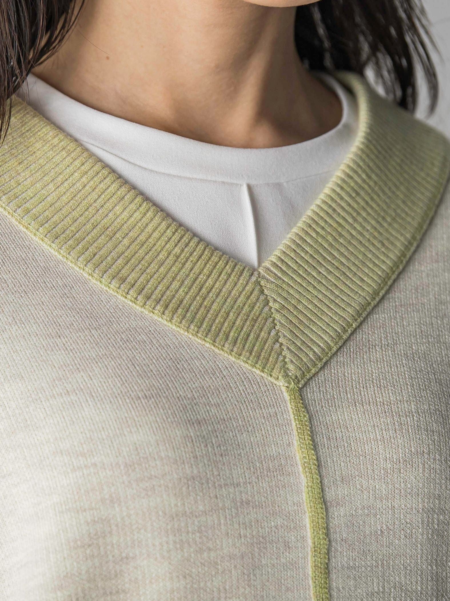 【新色追加】今日の気分で着回せるリバーシブルニット≪手洗い可能≫