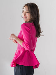 ケープ付き5wayニット