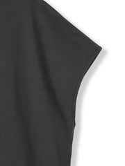 レースたたき付けプリントTシャツ