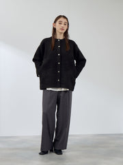 フェレットタッチWフェイスニットジャケット≪手洗い可能≫