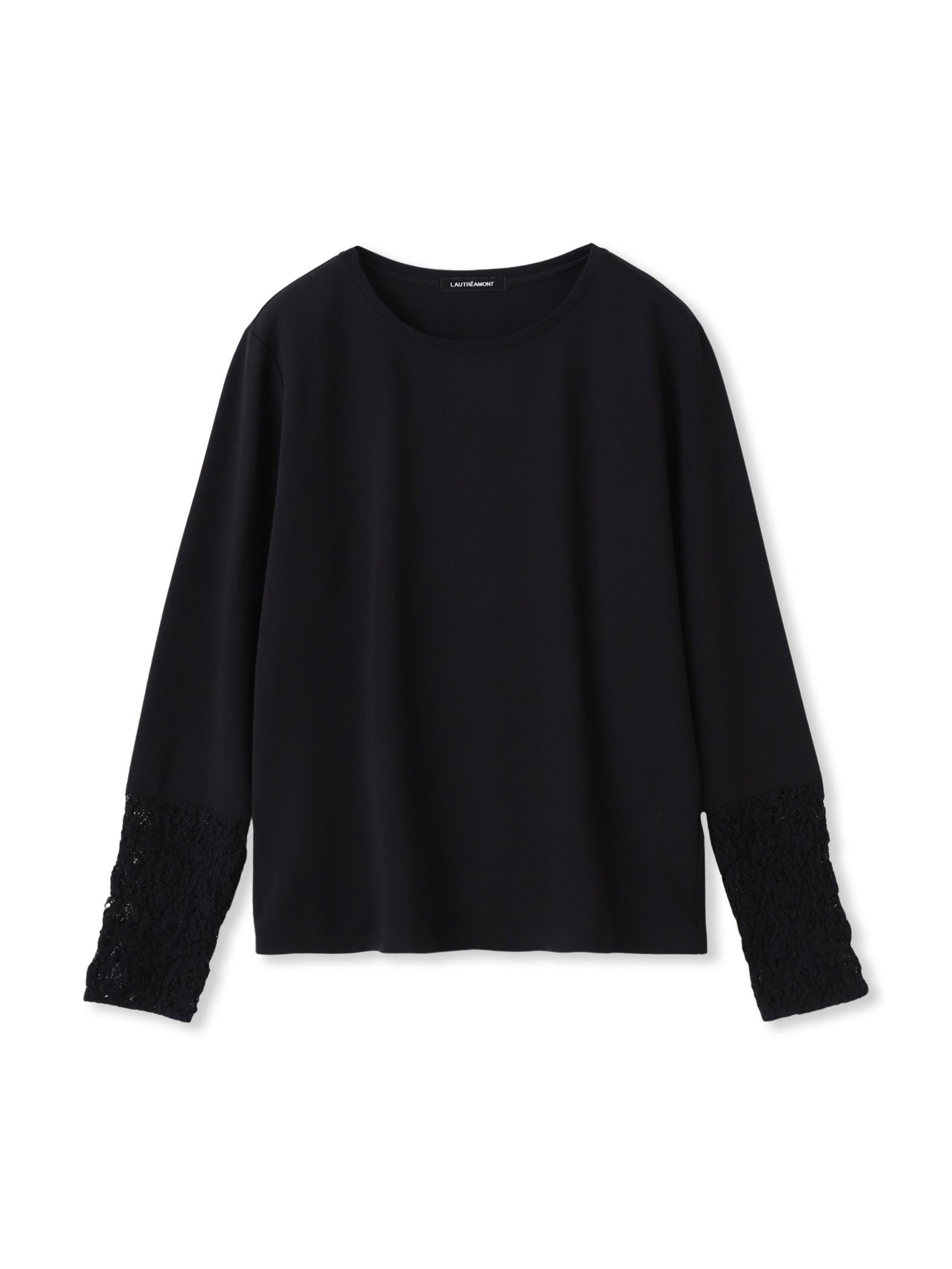 袖レースインナーカットソー