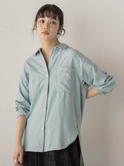 【WEB限定】E/Nピーチシャツ≪手洗い可能≫