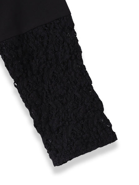 袖レースインナーカットソー