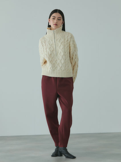 スポンディッシュバレルレッグパンツ≪手洗い可能≫