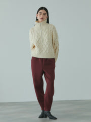 スポンディッシュバレルレッグパンツ≪手洗い可能≫