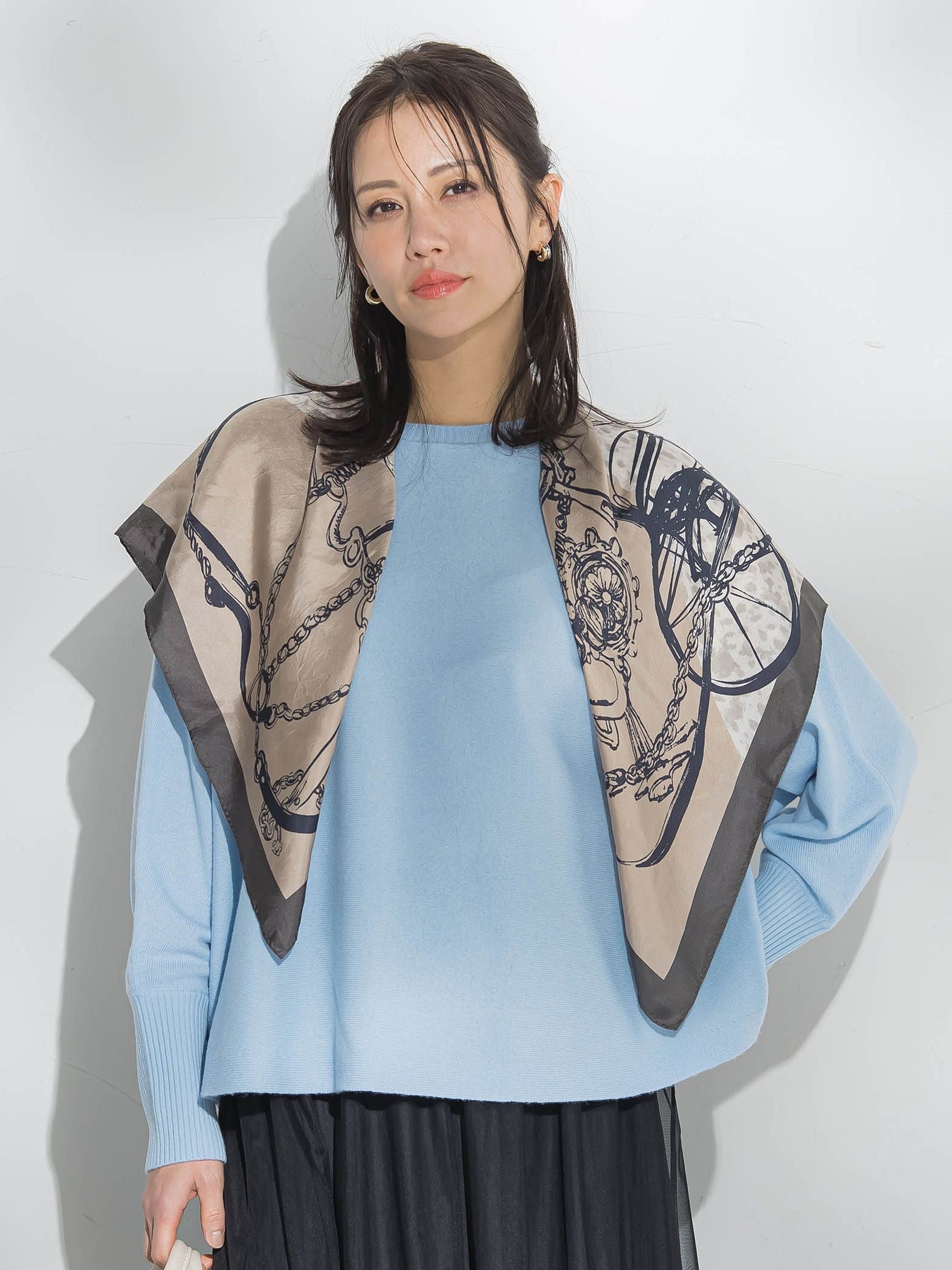 【新色追加】ファインメリノウールドルマンニット≪洗える≫