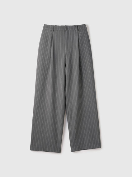 サイドポケットワイドタックパンツ