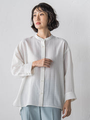 【大きいサイズ】【受注会限定】マルチパターンブラウス