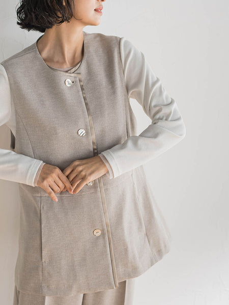 リネンライクオックスジレ