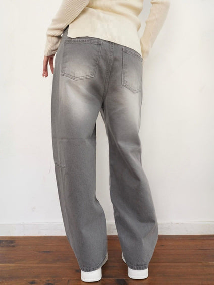 Barrel Curve Denim≪洗濯機で洗える≫