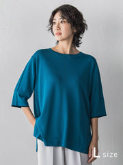 【大きいサイズ/新色追加】Tシャツニット