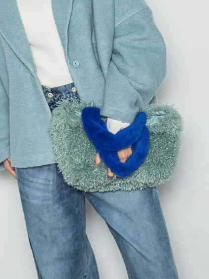 バイカラーエコファートートバッグ　S