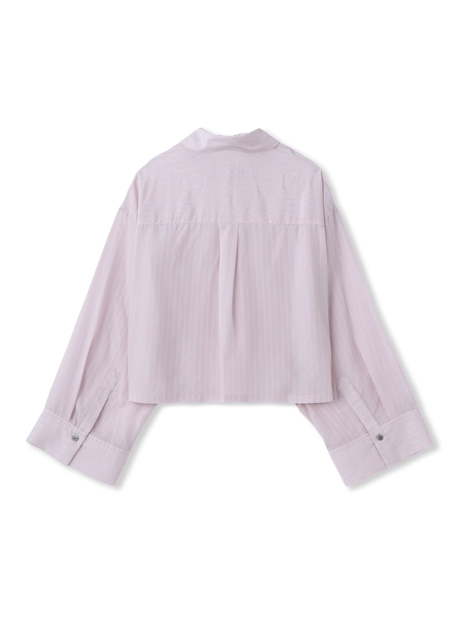 LYOCELL DOBBY STRIPEシャツ