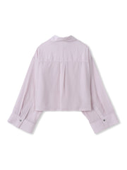 LYOCELL DOBBY STRIPEシャツ
