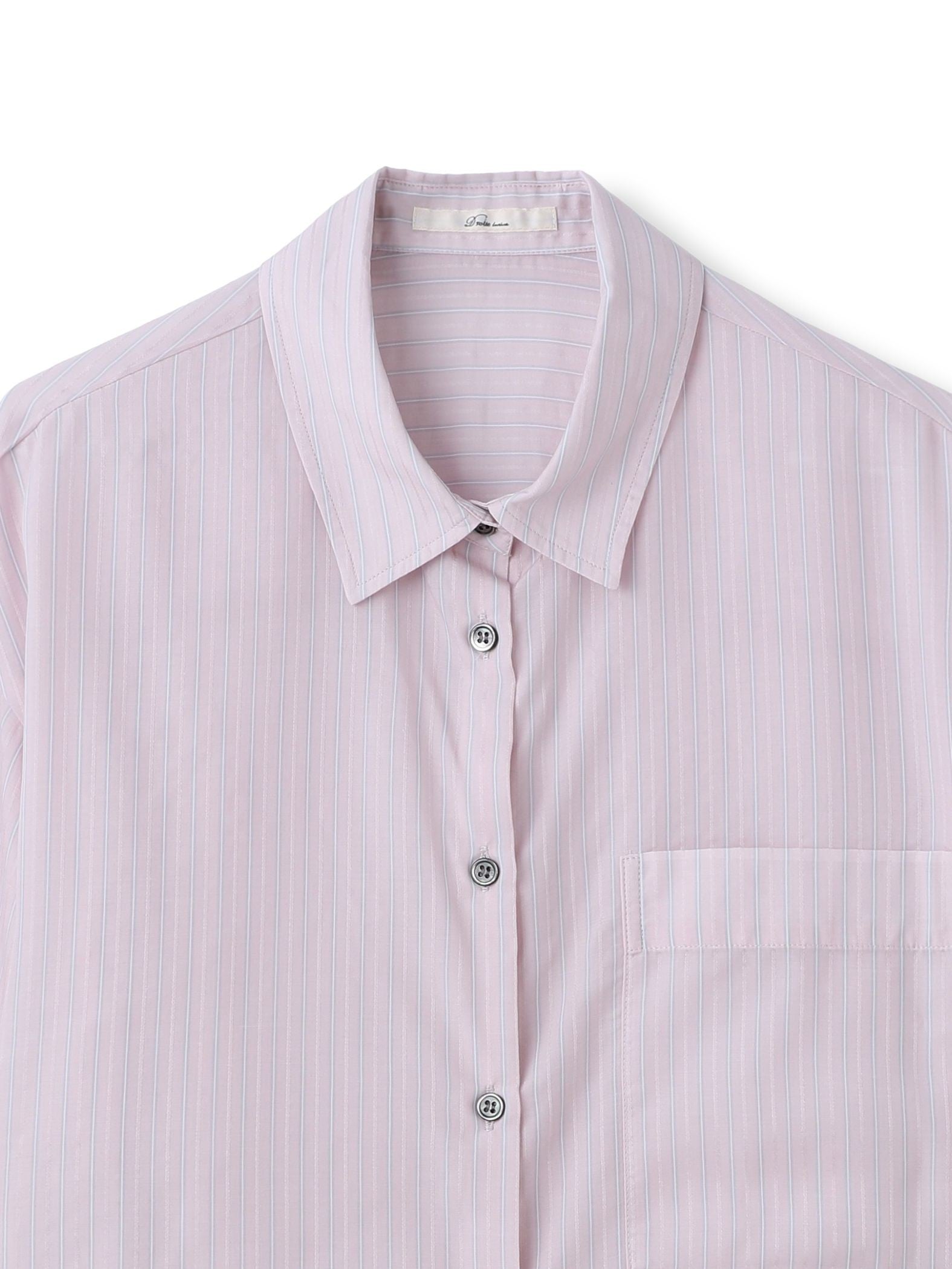 LYOCELL DOBBY STRIPEシャツ