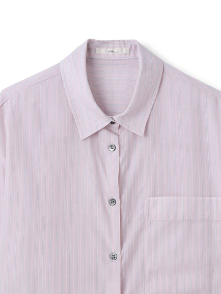LYOCELL DOBBY STRIPEシャツ
