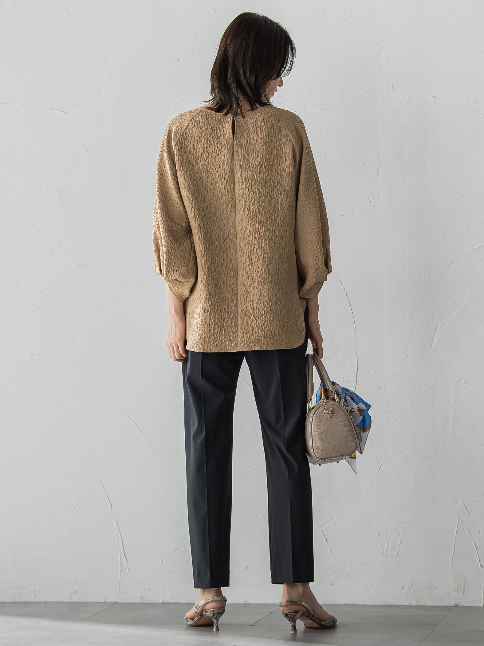 【追加生産】【WEB限定】Active Beautyテーパードパンツ≪13号・15号あり/洗濯機で洗える≫