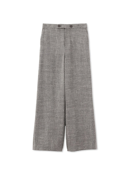 ノンウールツィードパンツ≪洗濯機で洗える/セットアップ対応≫