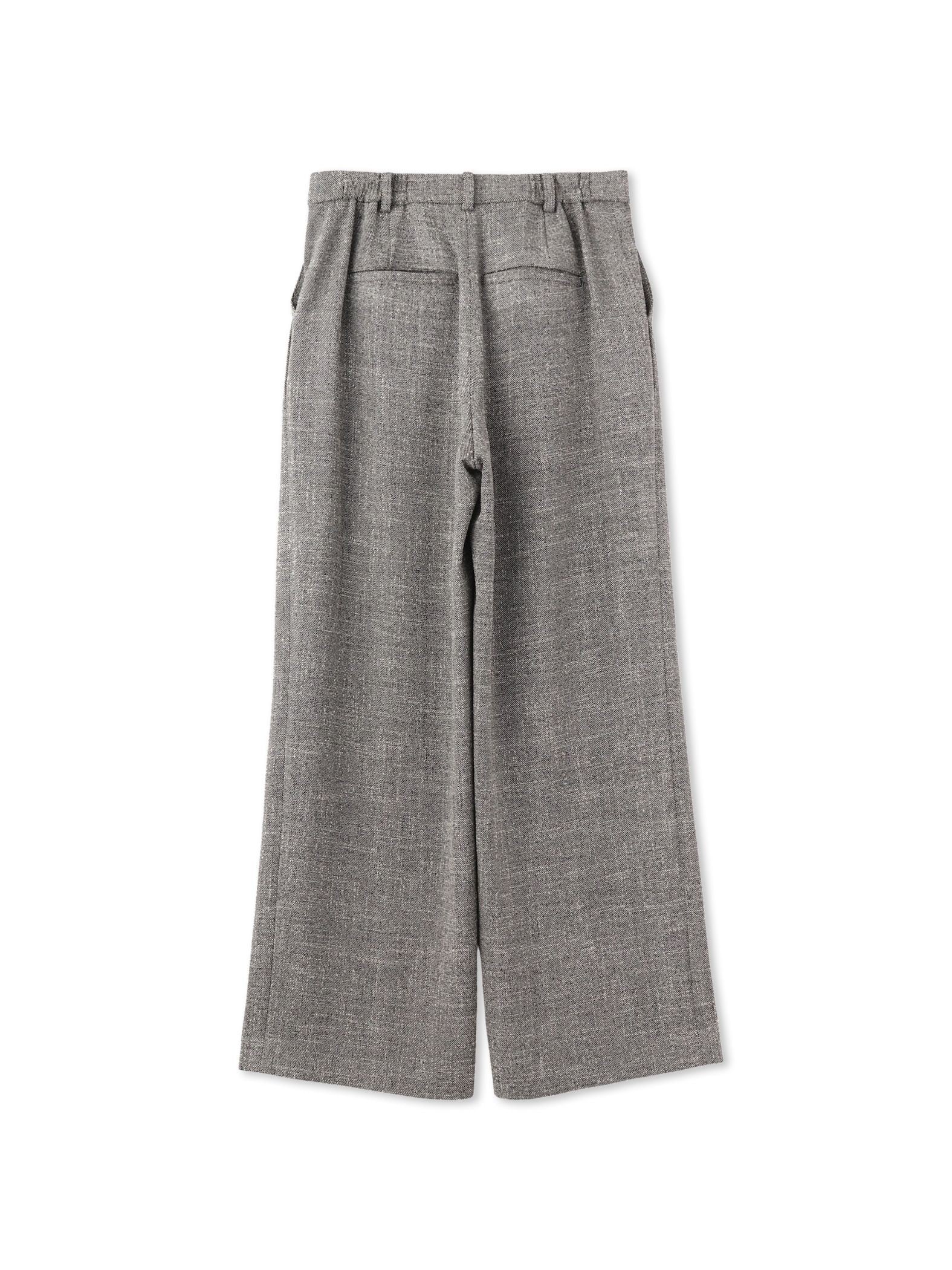 ノンウールツィードパンツ≪洗濯機で洗える/セットアップ対応≫