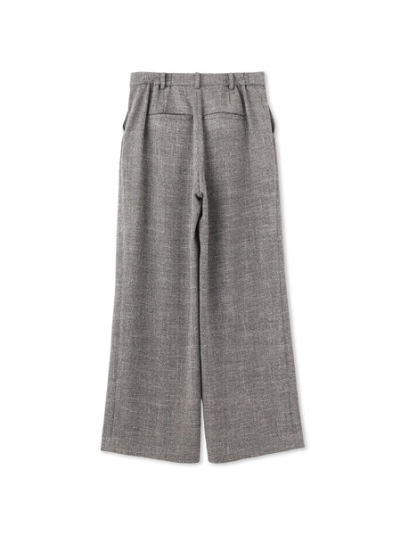 ノンウールツィードパンツ≪洗濯機で洗える/セットアップ対応≫