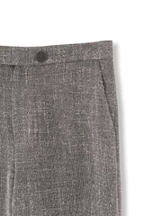 ノンウールツィードパンツ≪洗濯機で洗える/セットアップ対応≫