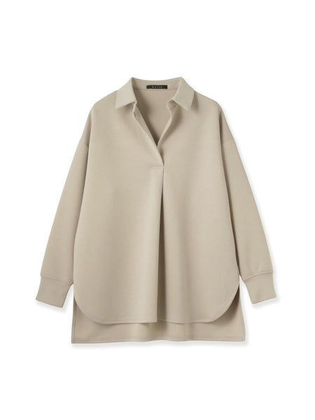 【SET】ダンボールニットスキッパートップ×スカート2ピース