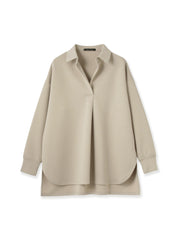 【SET】ダンボールニットスキッパートップ×スカート2ピース