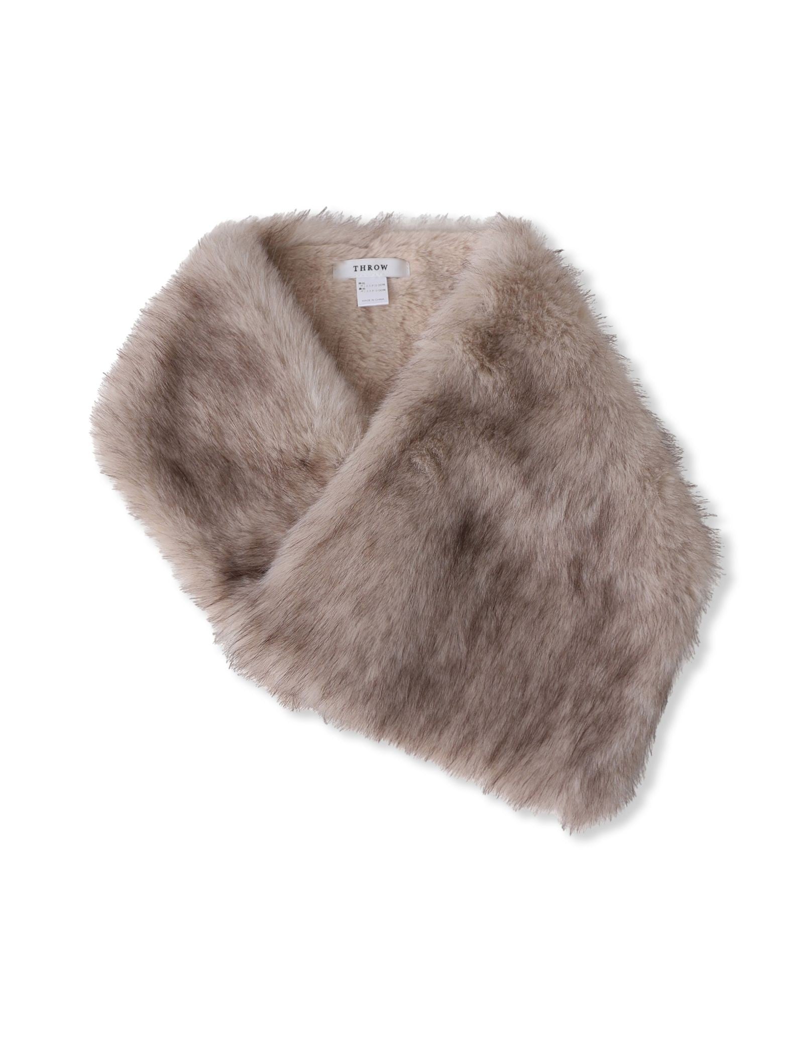 【THROW/スロー】Eco Fur Shawl