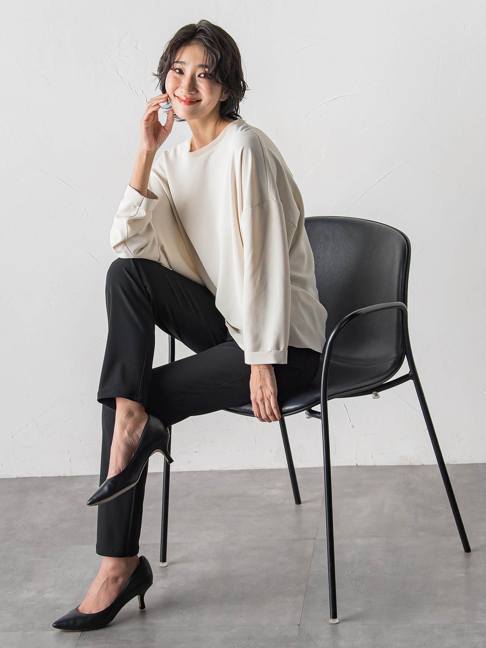 【WEB限定】撥水トリコットスキニーパンツ