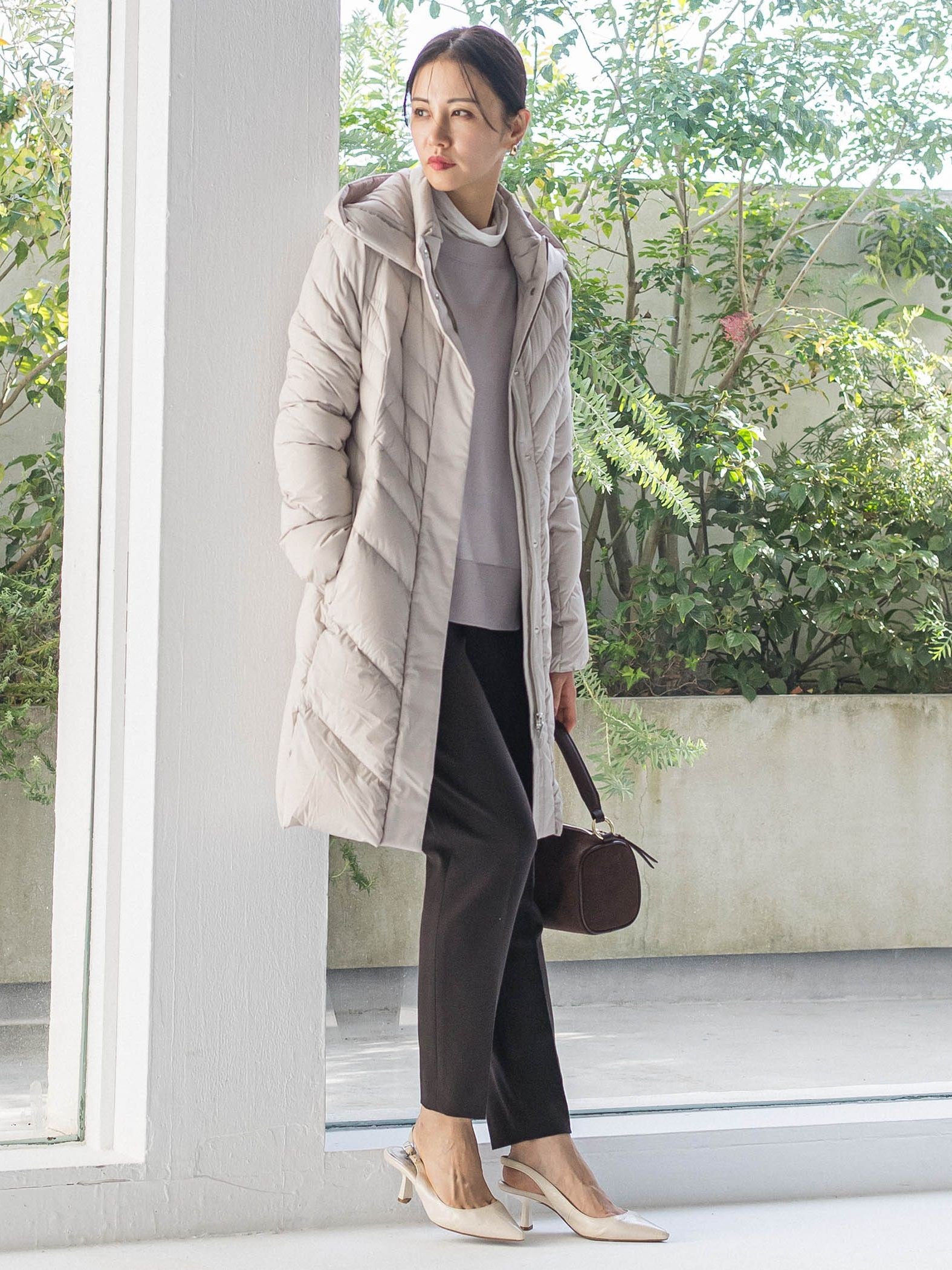 両面起毛テーパードパンツ≪WEB限定13号/洗える/セットアップ対応≫